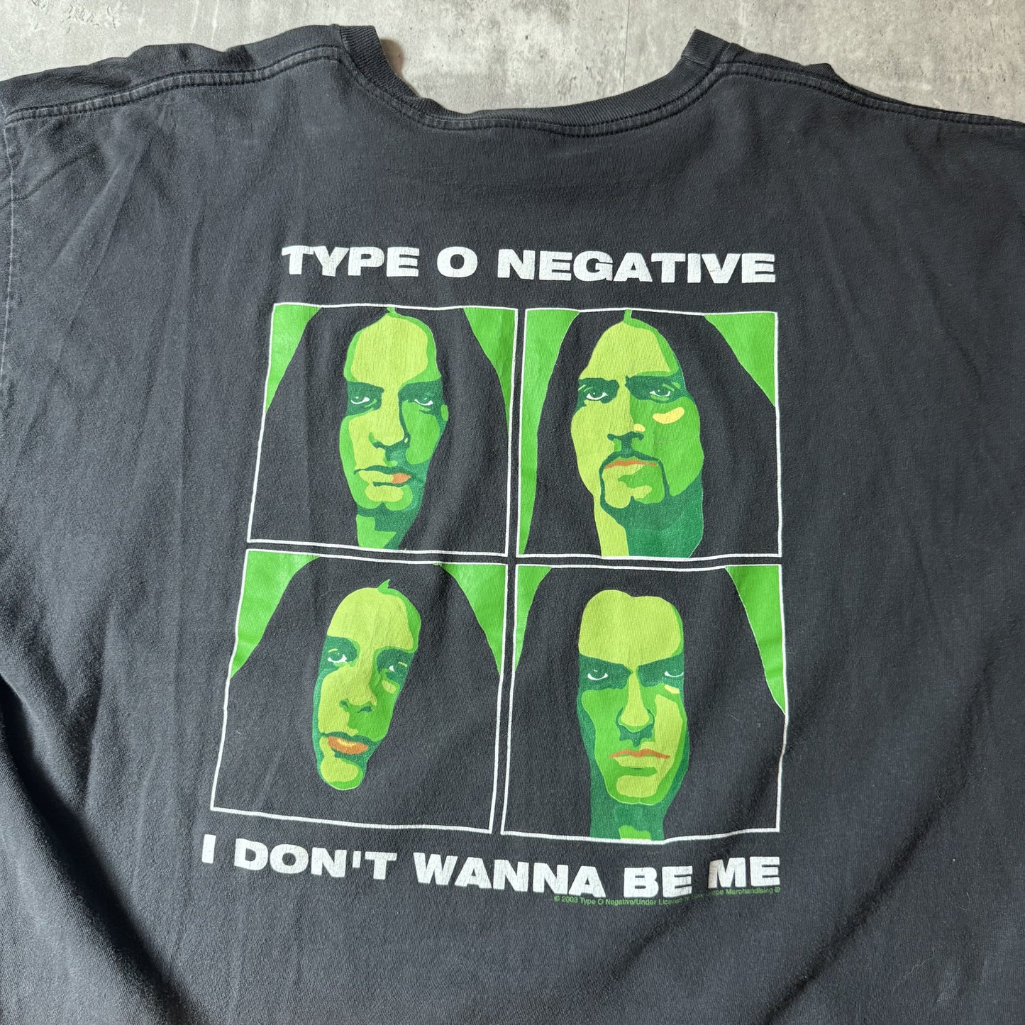 2003 Type O Negative I Don't Wanna Be Me T-Shirt - XXL