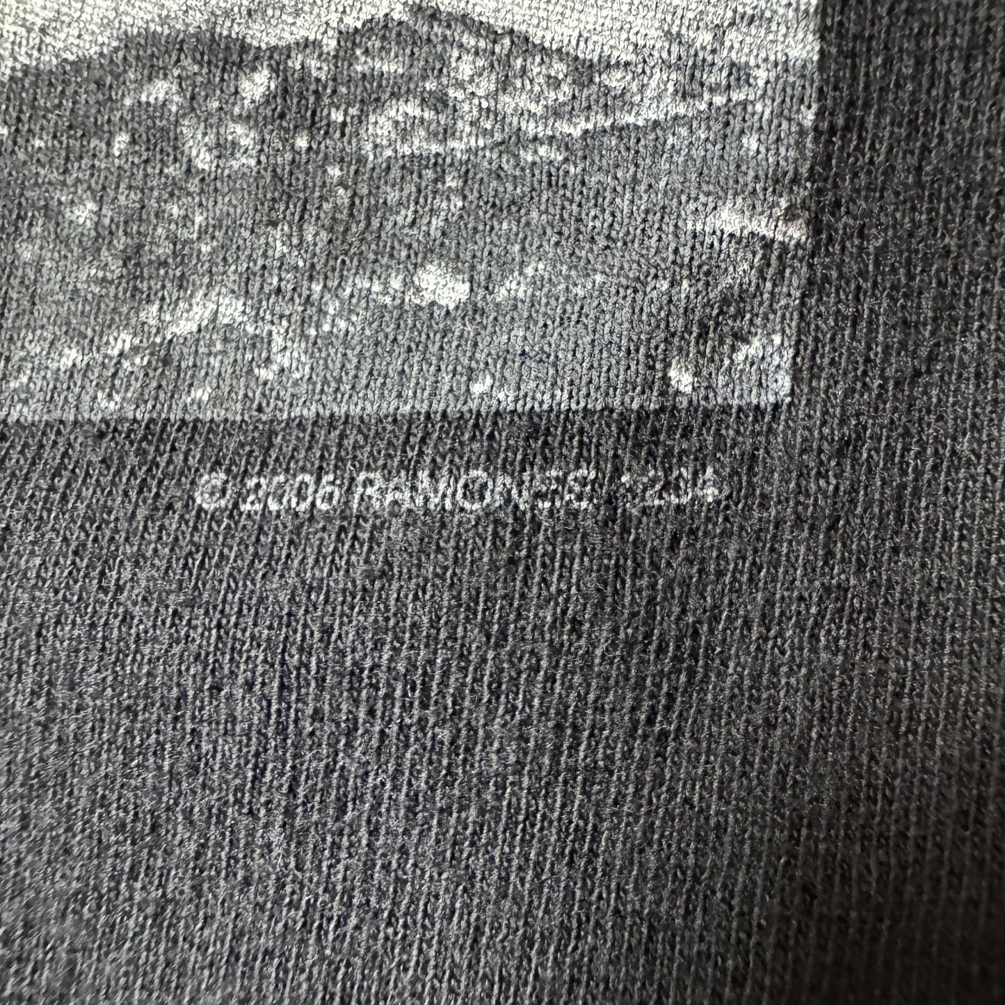2000's Ramones Black Graphic Band T-Shirt Size - L