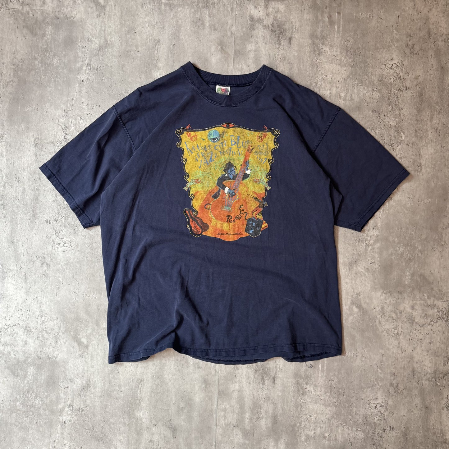 Vintage Kansas City Blues Jazz Festival T - XL