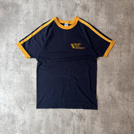 70's Champion San Jose State University Ringer - L
