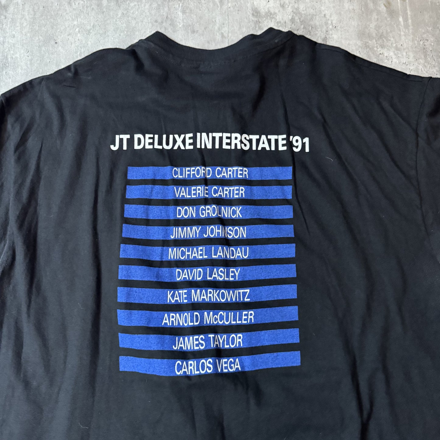 Vintage James Taylor Deluxe Interstate Graphic T-Shirt - XL