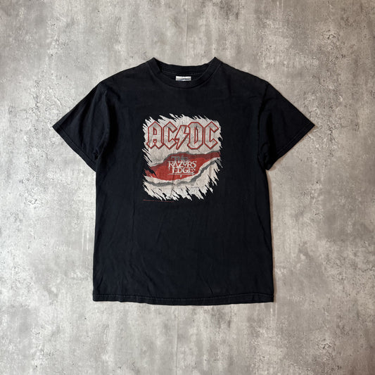AC/DC Razor's Edge 2004 Vintage Black Band T-Shirt - M