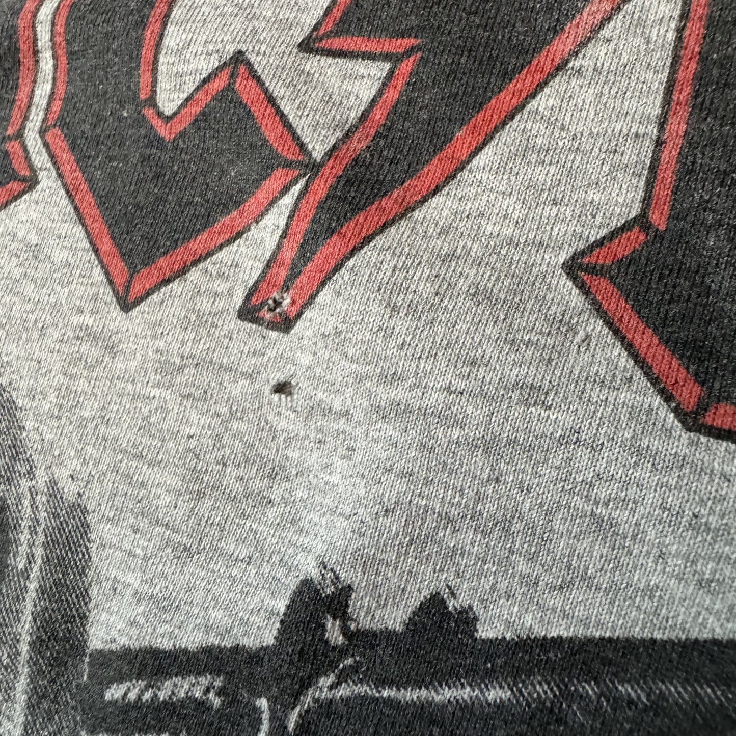 2000's AC/DC For Those About To Rock Raglan T-Shirt - L