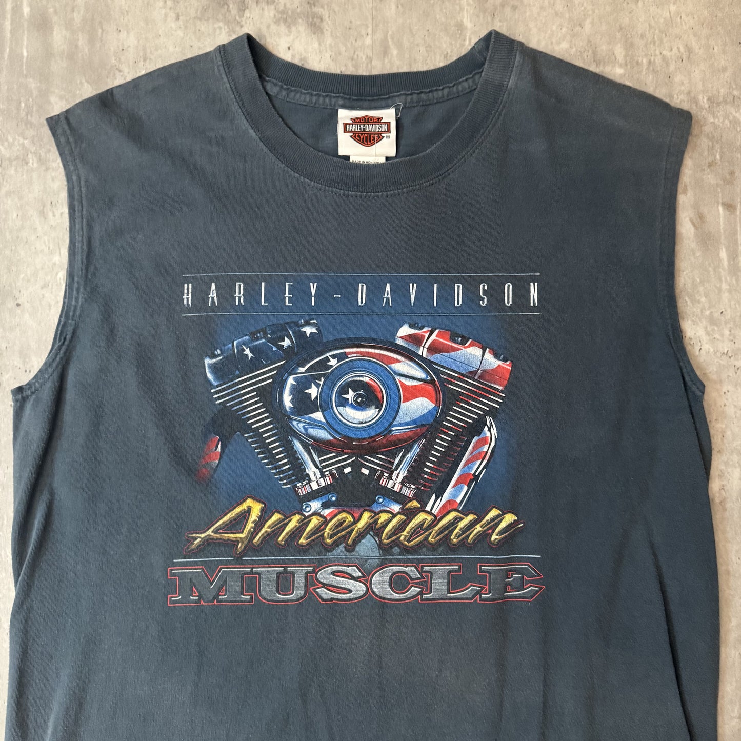 Harley-Davidson American Muscle Sleeveless T-Shirt - M