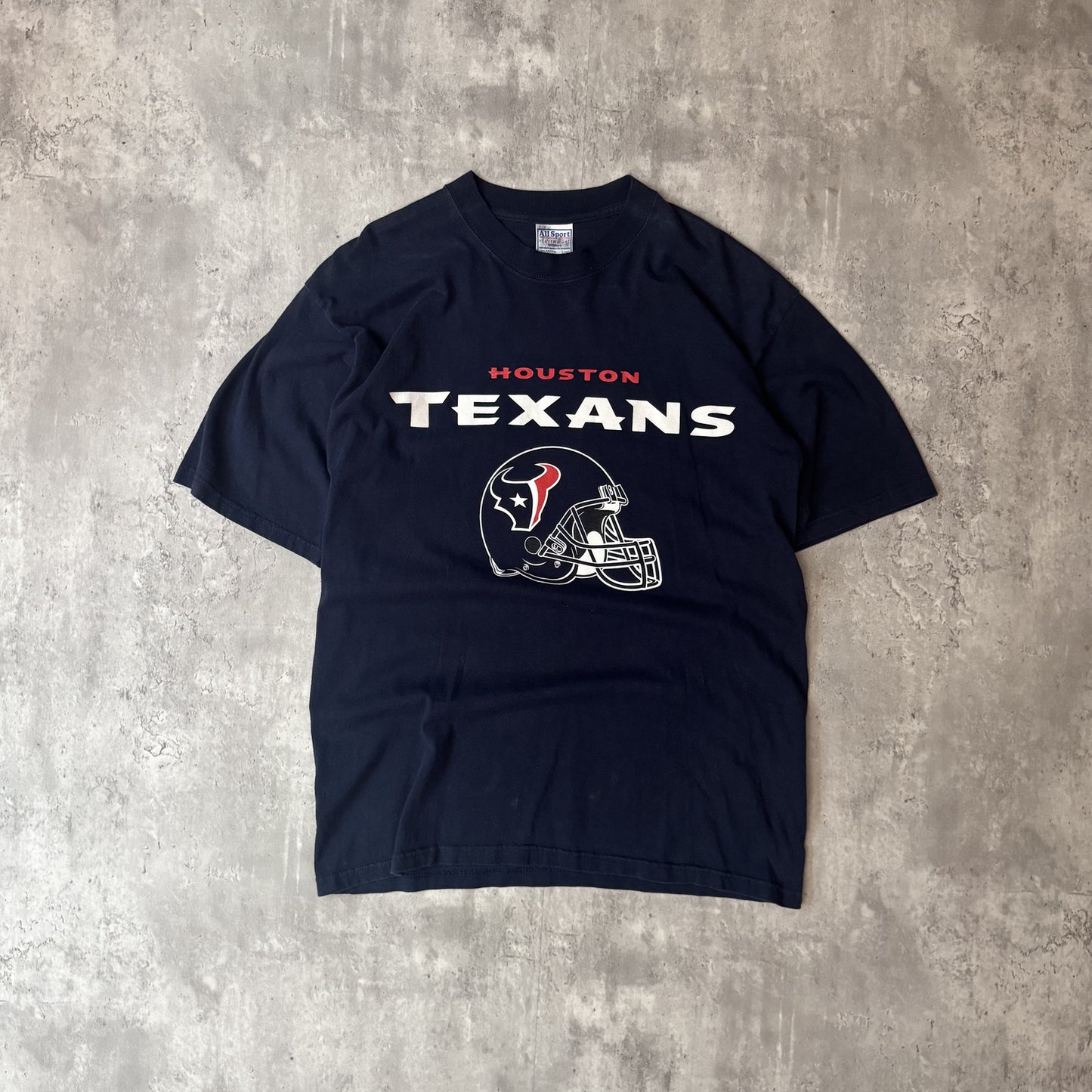 Vintage 90s Houston Texans Heavy Cotton T-Shirt Size - L