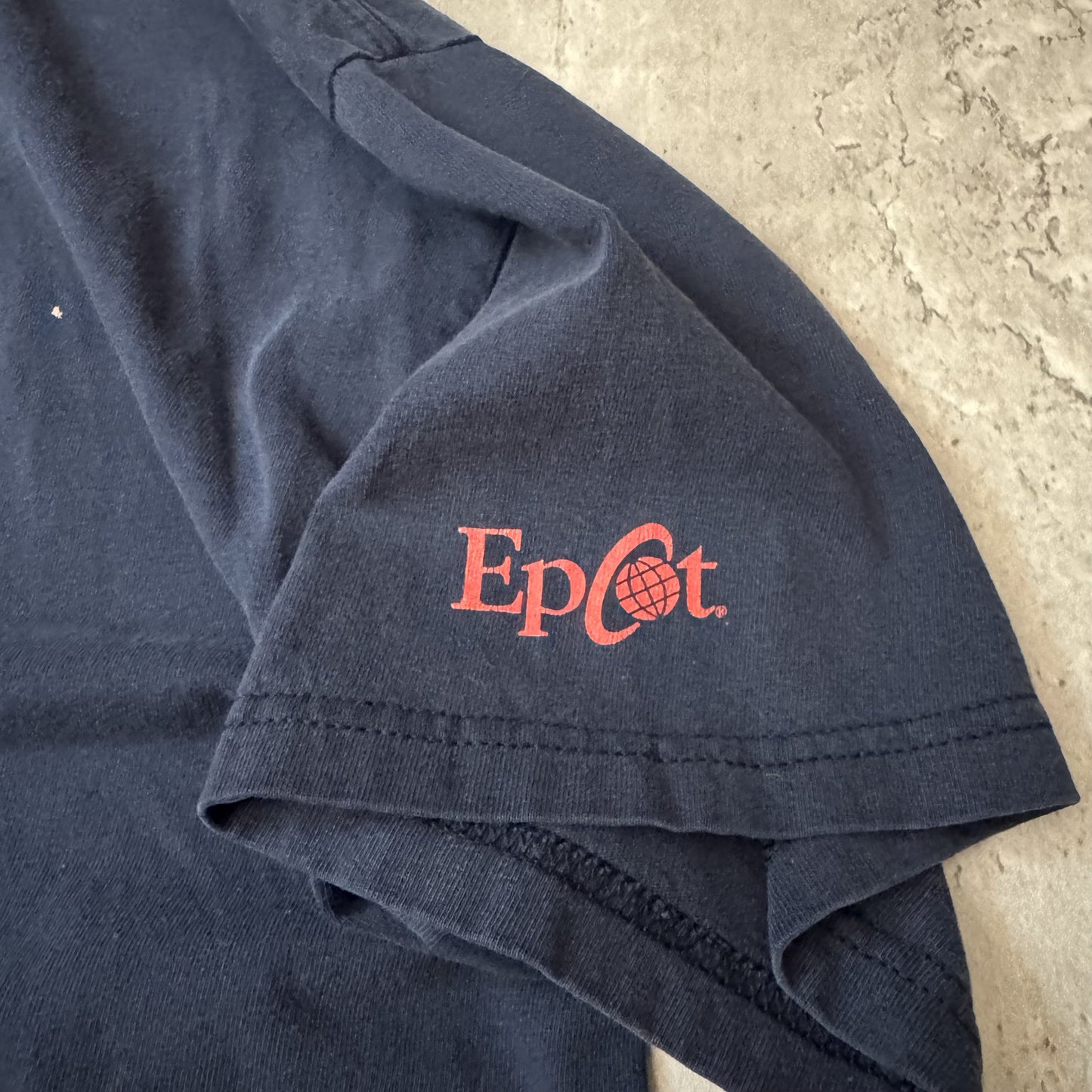Vintage Disney Epcot Mission Space T-Shirt XL Navy Blue