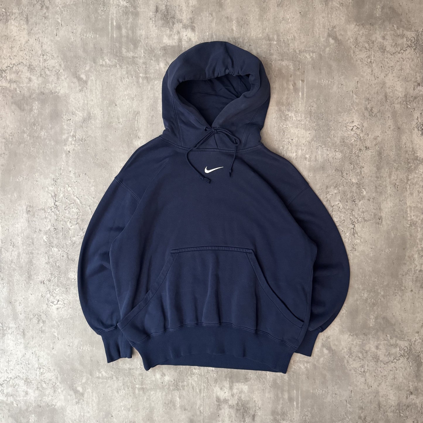 Nike Navy Blue Hoodie Sweatshirt - XS