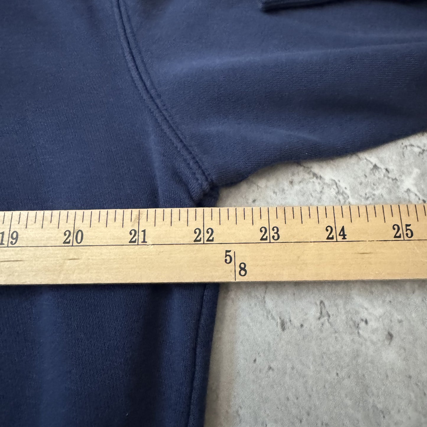 Nike Navy Blue Hoodie Sweatshirt - XS