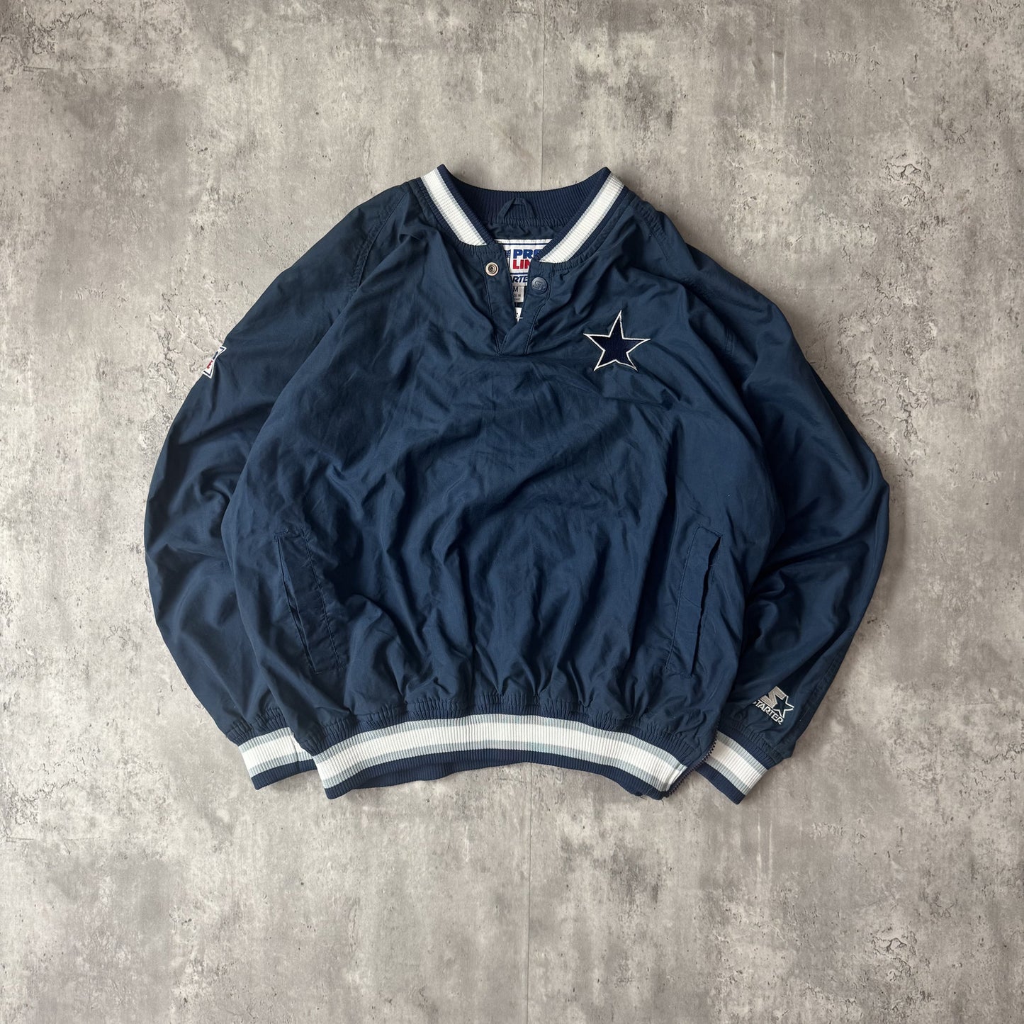 Vintage 90s Starter NFL Pro Line Dallas Cowboys Pullover - M
