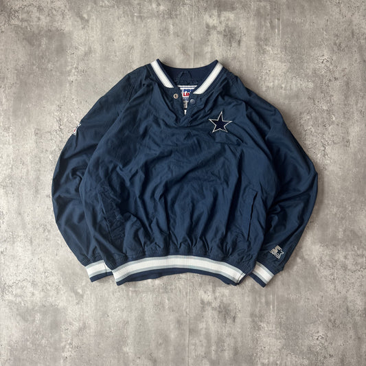 Vintage 90s Starter NFL Pro Line Dallas Cowboys Pullover - M