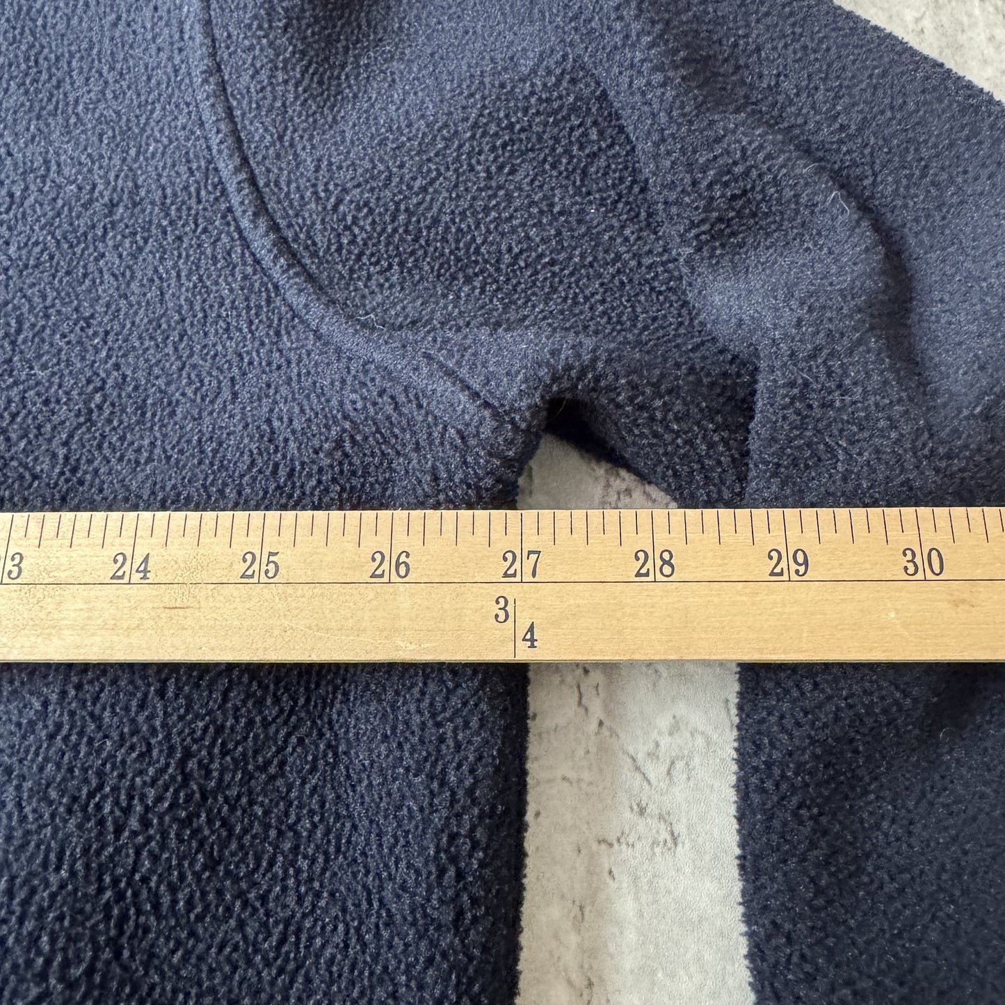 Vintage Polo Ralph Lauren Navy Fleece Harrington Jacket - XL