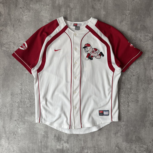 Vintage 00s Nike Cincinnati Reds Jersey Bronson Arroyo - L