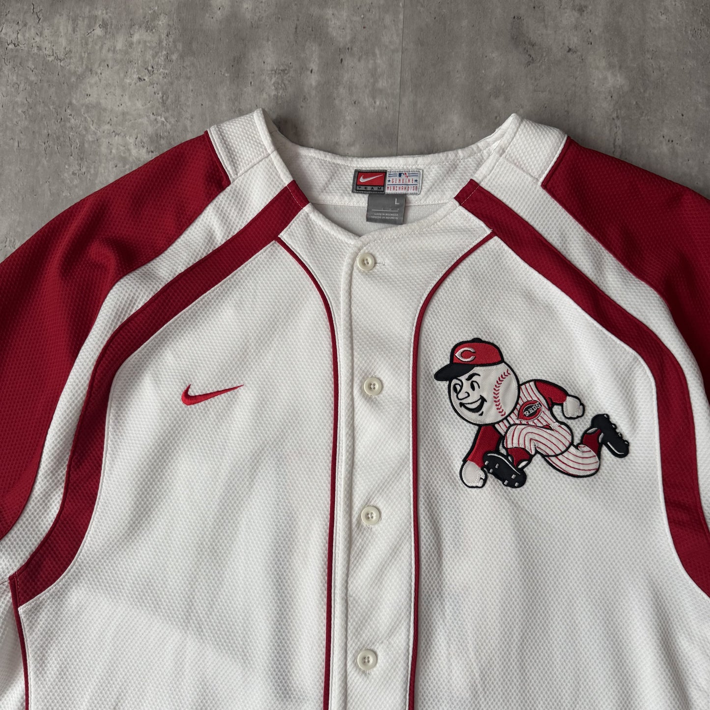 Vintage 00s Nike Cincinnati Reds Jersey Bronson Arroyo - L
