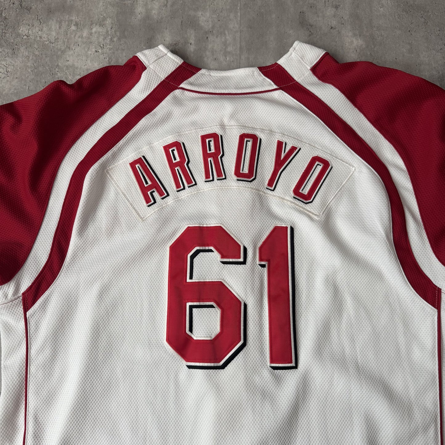 Vintage 00s Nike Cincinnati Reds Jersey Bronson Arroyo - L