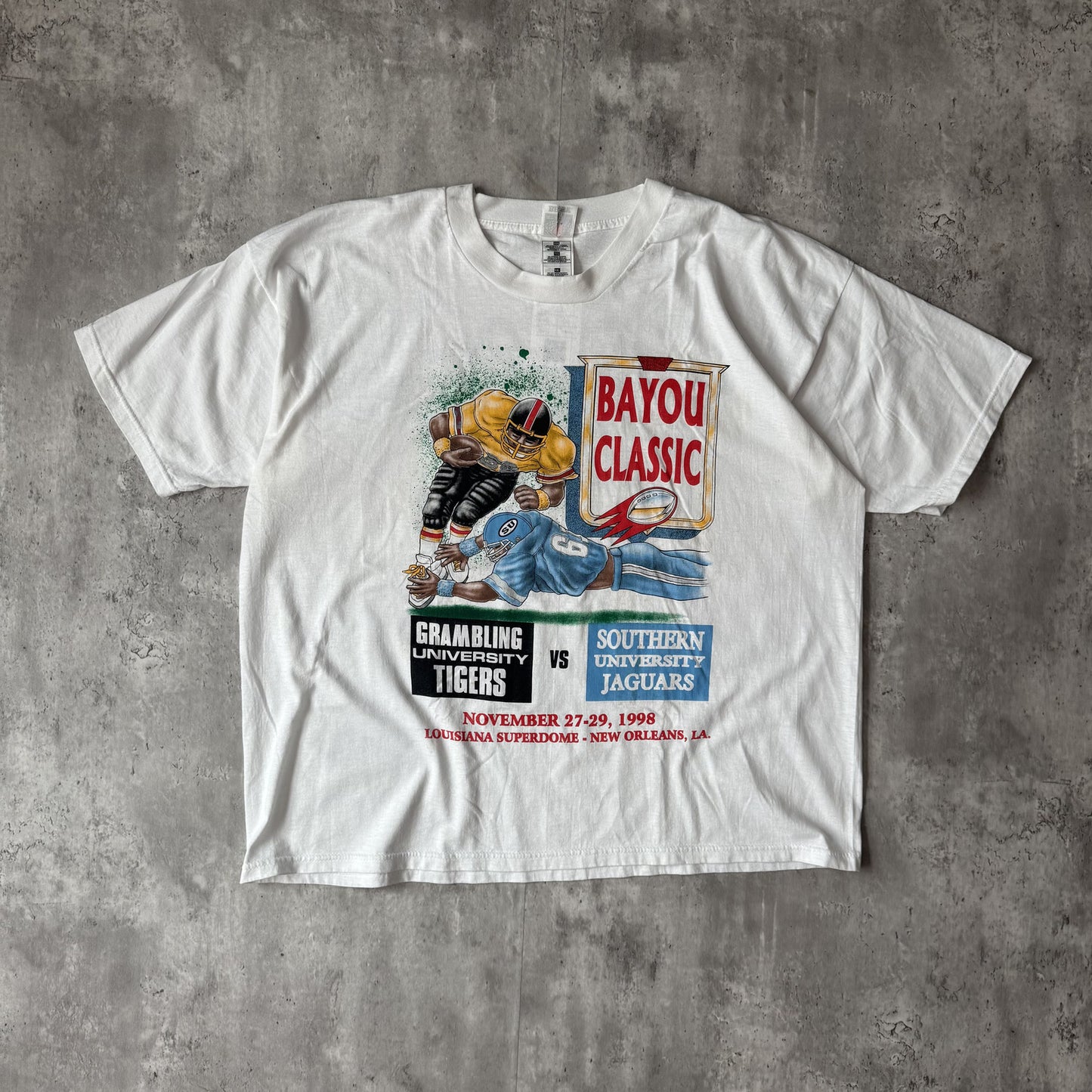 1998 Bayou Classic Grambling vs Southern University Vintage - XXL