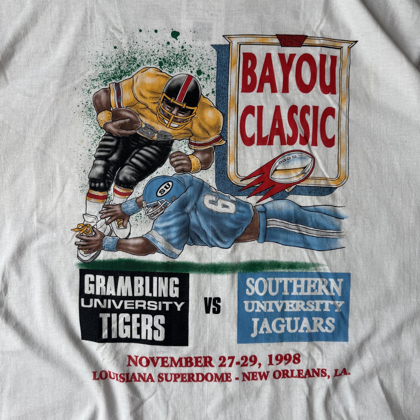 1998 Bayou Classic Grambling vs Southern University Vintage - XXL