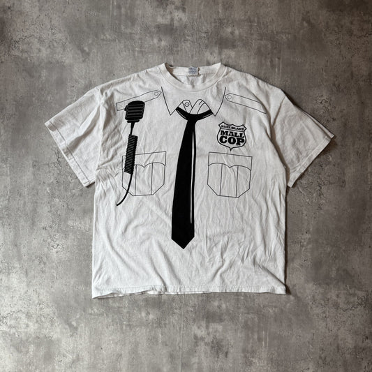 00s Paul Blart Mall Cop Graphic T-Shirt White - XL