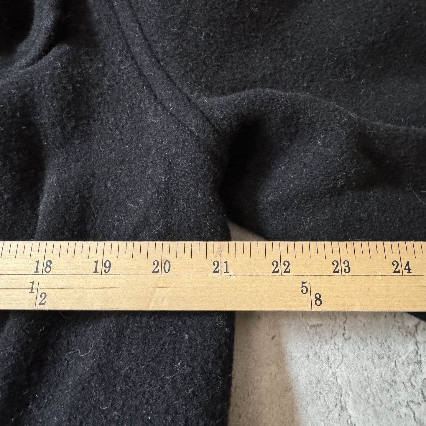 Burberry London Black Wool Hooded Duffle Coat Classic T -M/L