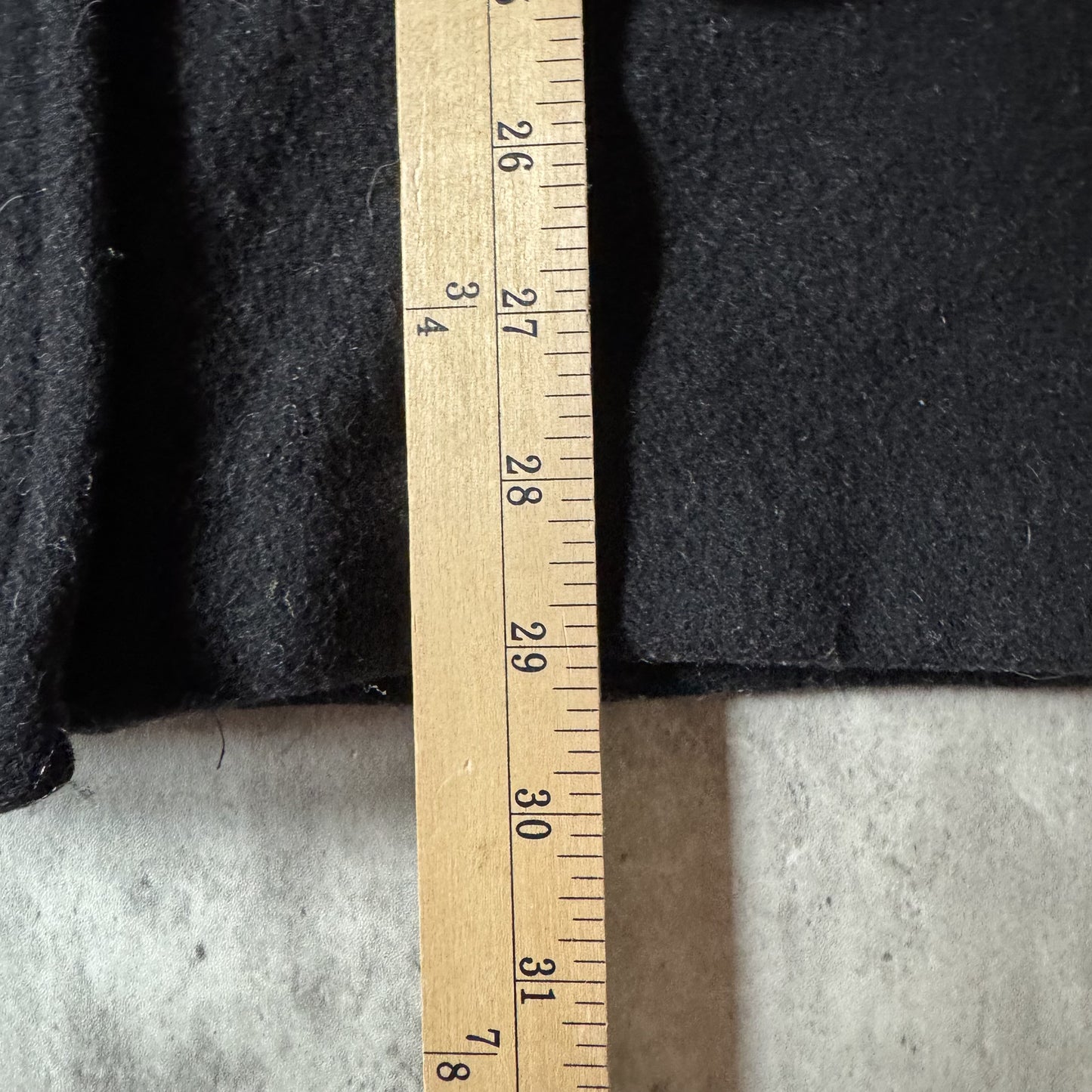 Burberry London Black Wool Hooded Duffle Coat Classic T -M/L