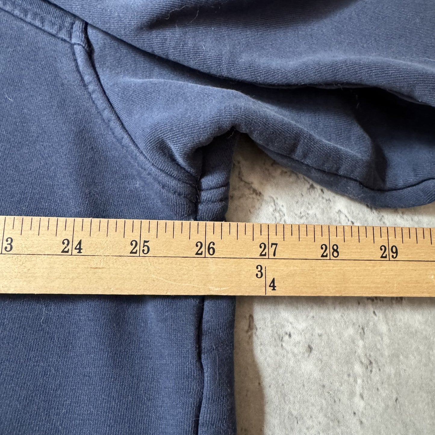 90s Nike Center Swoosh Kansas Navy Hoodie - XL