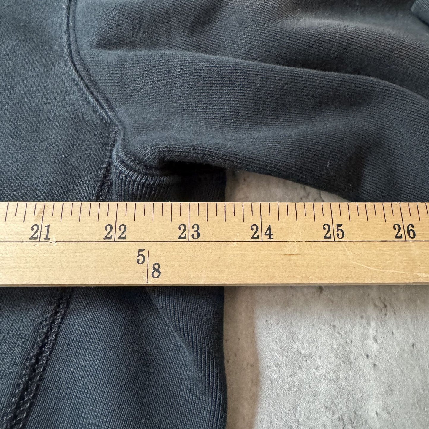 Polo by Ralph Lauren Black Zip-Up Thermal Hoodie XL
