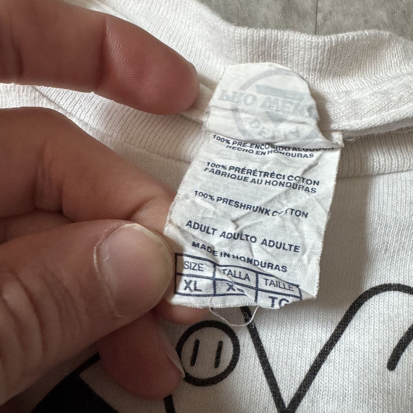 00s Paul Blart Mall Cop Graphic T-Shirt White - XL