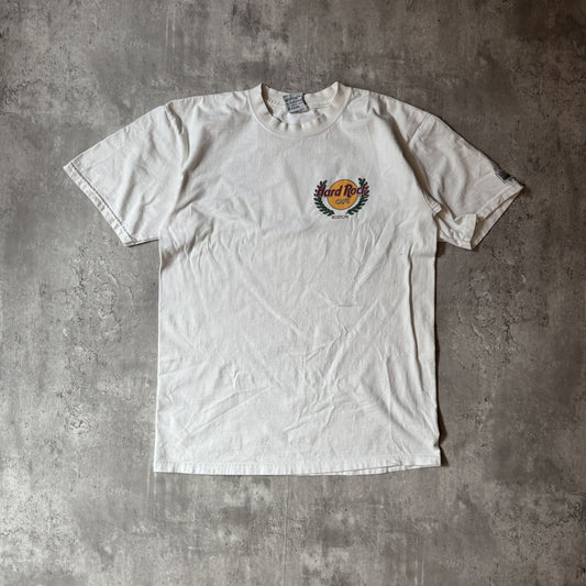 90s Hard Rock Cafe Boston Heavy Tee T-Shirt White - L