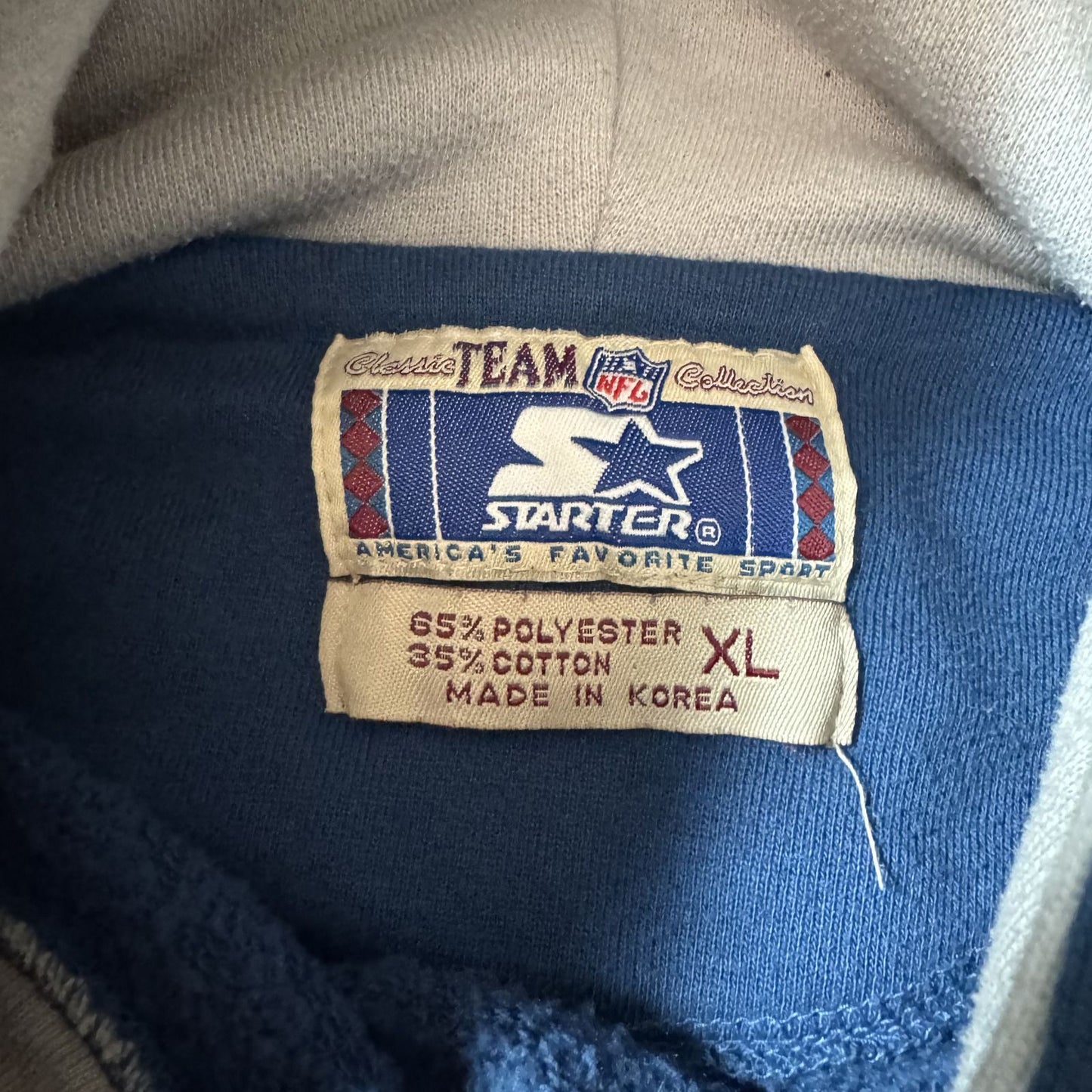 Starter NFL Classic Team Collection Dallas Cowboys Hoodie XL