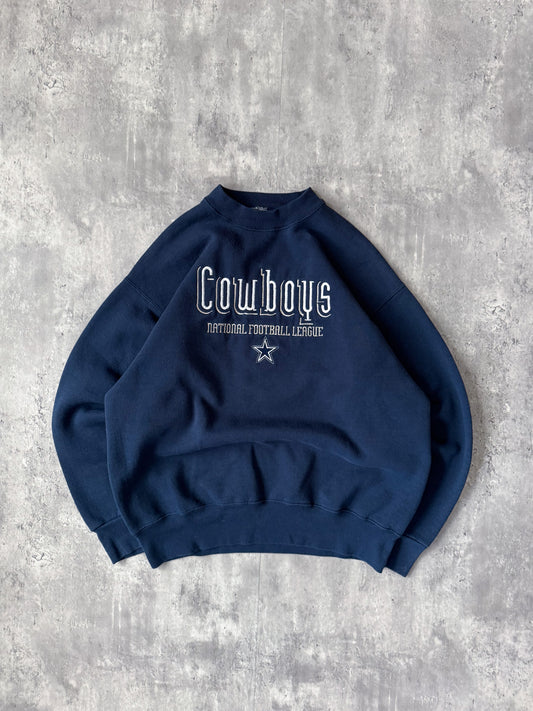 90's Dallas Cowboys Sweatshirt - L