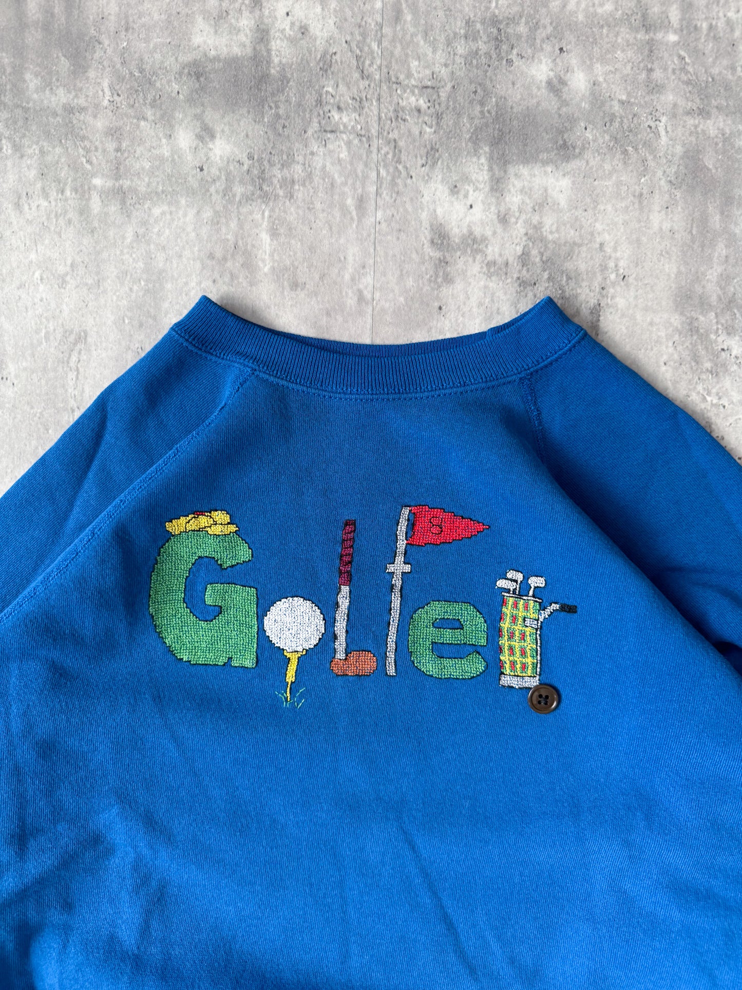 90's Golfer Sweatshirt Women's - XL